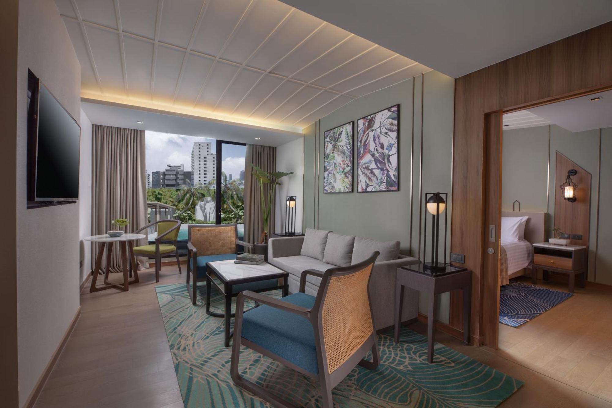 Nysa Hotel Bangkok Sukhumvit 11 Eksteriør billede A suite at the hotel