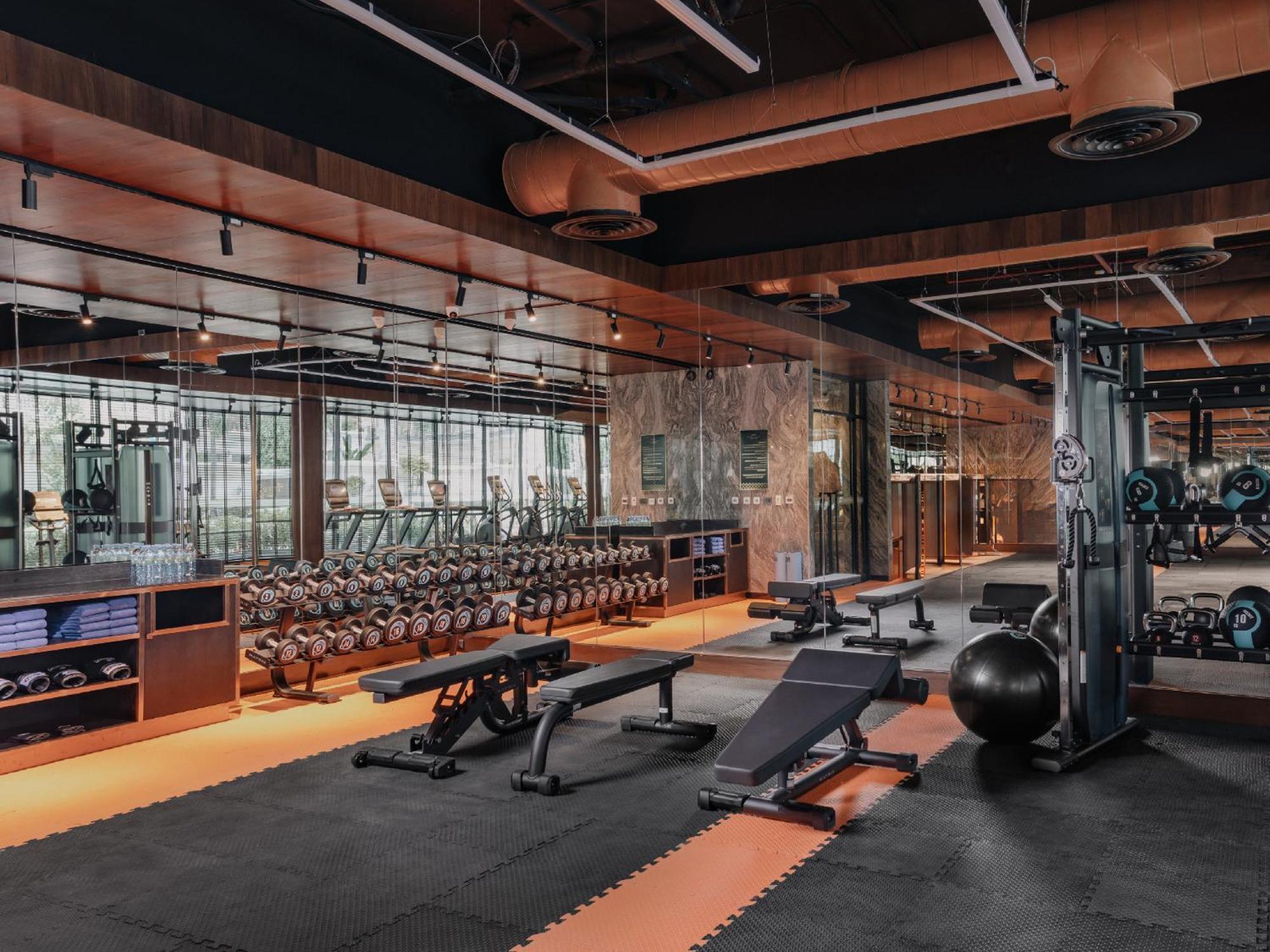 Nysa Hotel Bangkok Sukhumvit 11 Eksteriør billede The gym at the 2018 Winter Olympics